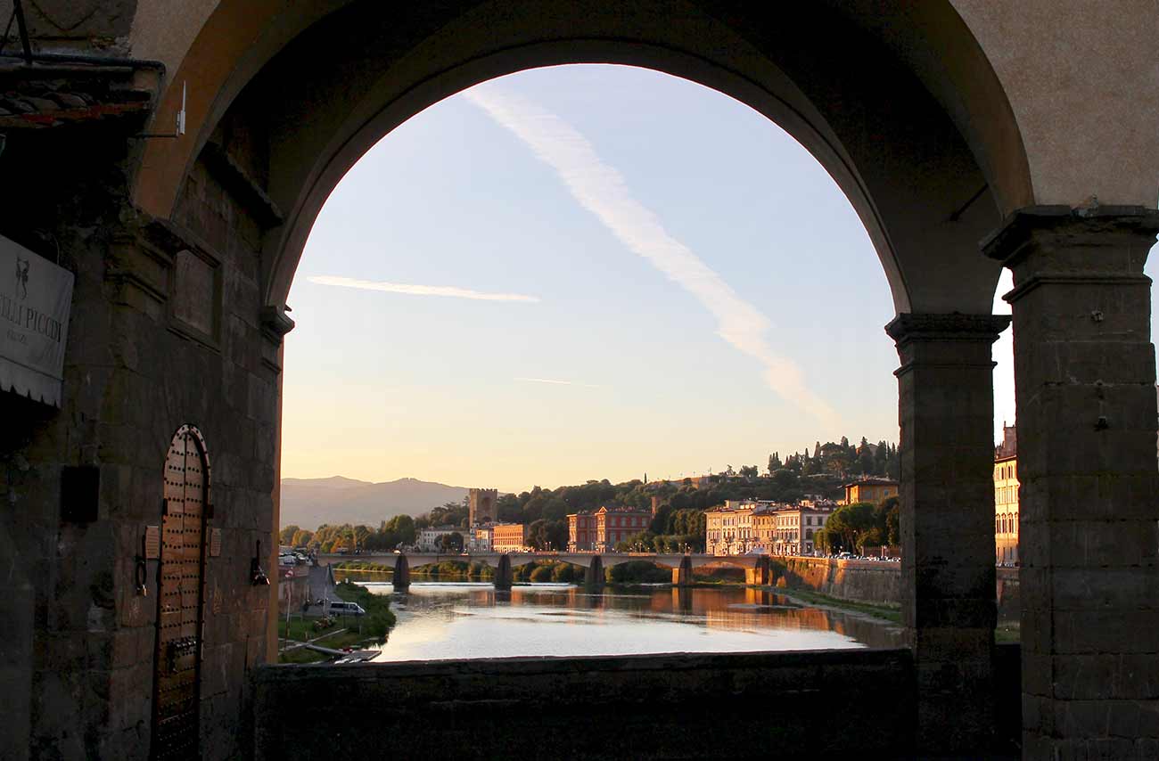 Ponte Vecchio Vista Liveintuscany
